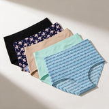 Braless – Invisible high-waist briefs – 5-pack